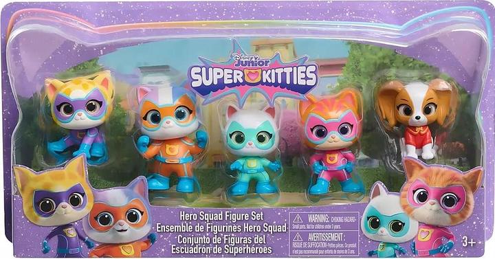 Image du produit Disney SUPERKITTIES Hero Squad Figurine Set