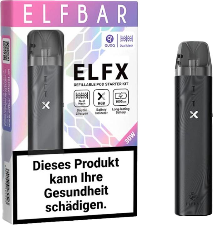 Actual product image Elfbar Elfx Kit