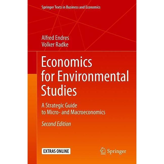 Economics for Environmental Studies, Sachbücher von Alfred Endres