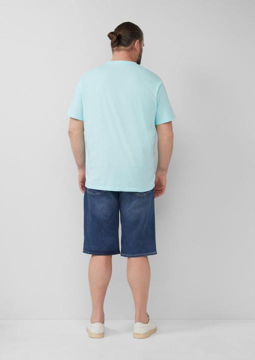 Actual product image S.Oliver T-Shirt Baumwoll-T-Shirt mit Crewneck und Artwork (XXL)