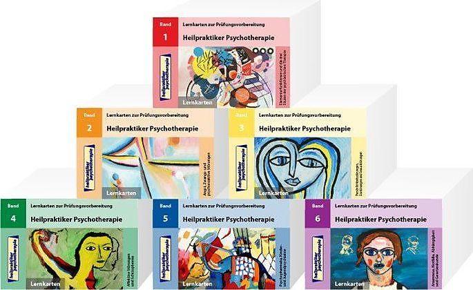 Produktbild Heilpraktiker Psychotherapie - 1200 Lernkarten - Teil 1-6 (Deutsch, Marcus Mery, 2024)