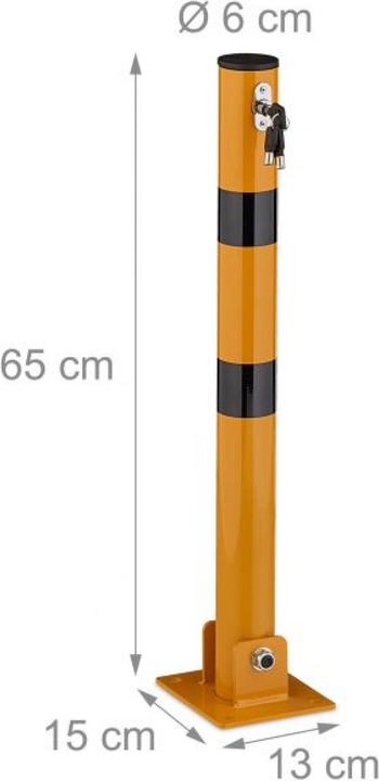 Actual product image Relaxdays Barrier posts