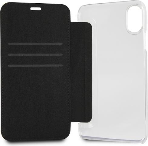 Produktbild BMW Bi-Material Series Carbon Bookcover Hülle (Apple iPhone X)