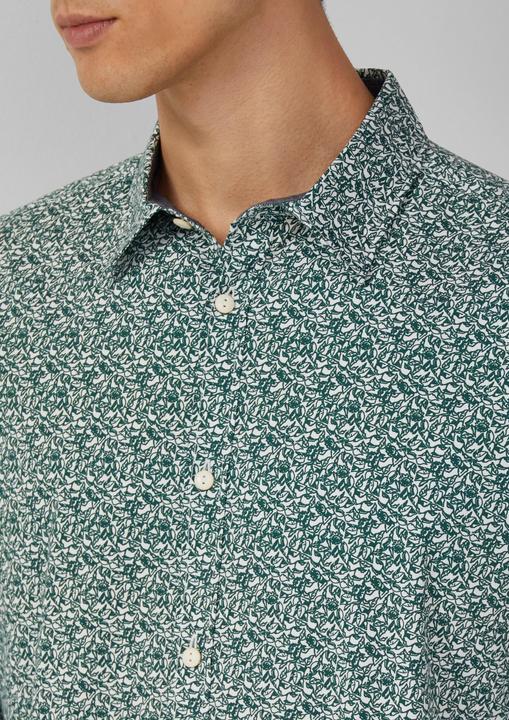 Immagine prodotto s.Oliver Hemd Slim Fit: Baumwollhemd mit All-over-Print (S)