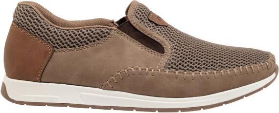 Image du produit Rieker Chaussure à enfiler en mesh avec inserts élastiques camel (46)