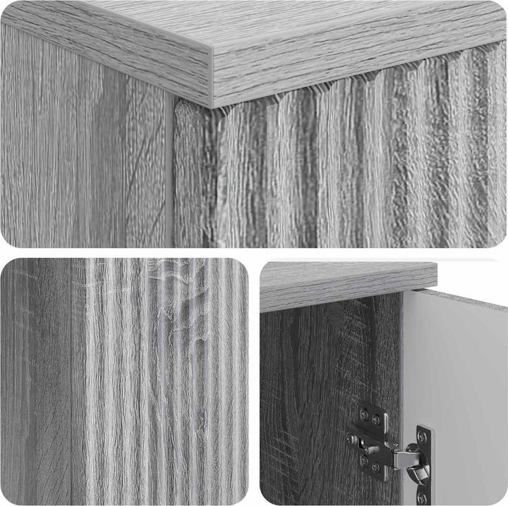 Produktbild vidaXL Moderner Schreibtisch (142.50 x 50 x 75 cm)