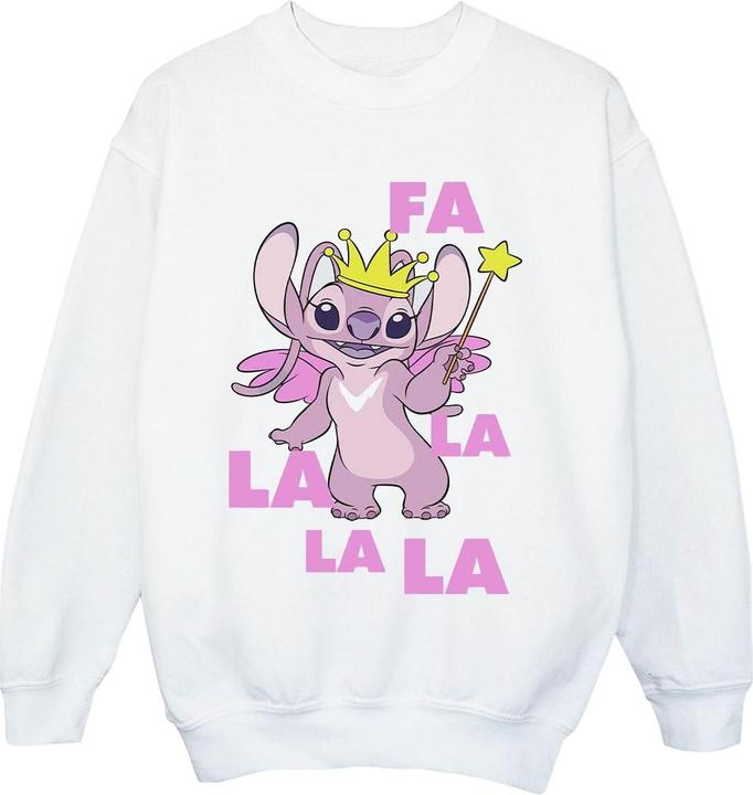Produktbild Disney Lilo & Stitch Angel Fa La La Sweatshirt Jungen (128)