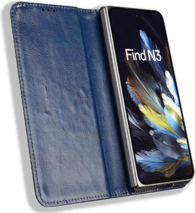 Immagine prodotto Cover-Discount OnePlus Open - Custodia Stand Flip Cover blu (OnePlus Open)