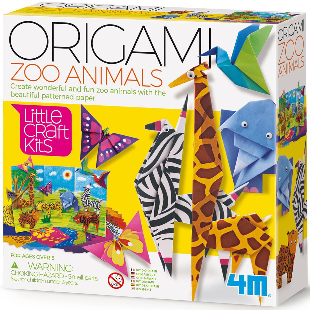 4M Origami Zoo Tiere - Little Craft Kits