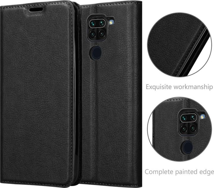 Actual product image Cadorabo Book Invisible Magnet Cover (Xiaomi Redmi Note 9)