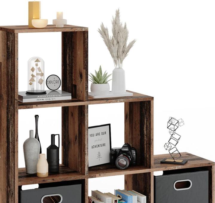 Produktbild Vicco Treppenregal (105 x 108 x 29 cm)