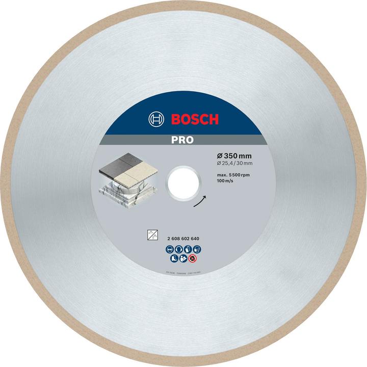 Produktbild Bosch Professional Zubehör PRO Ceramic Diamanttrennscheibe, 350 x 30/25,4 mm