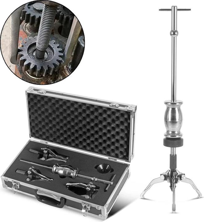 Actual product image Stahlwerk Bearing puller 5-piece set with slide hammer, professional disassembly