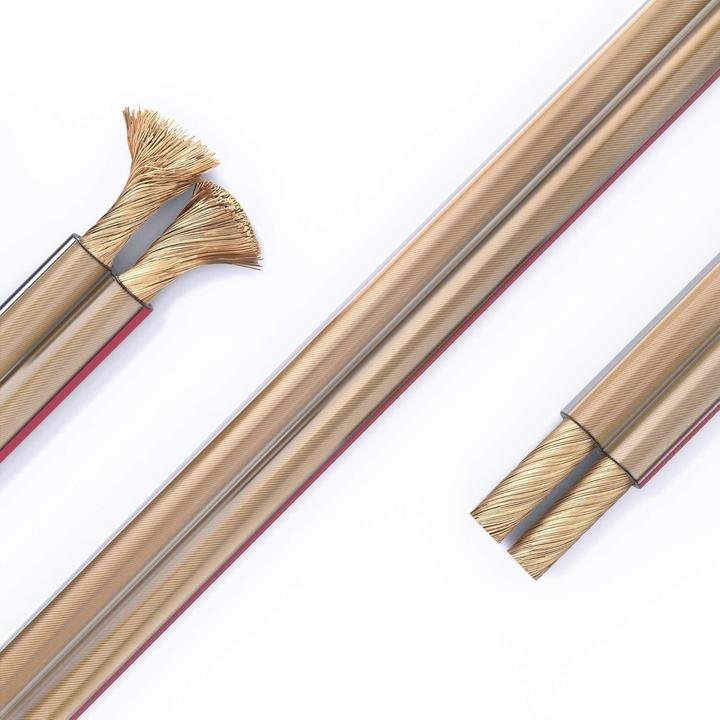 Produktbild Purelink Lautsprecherkabel, 2x2,5 mm² 100 m, transparent, OFC (100 m, 2.50 mm²)