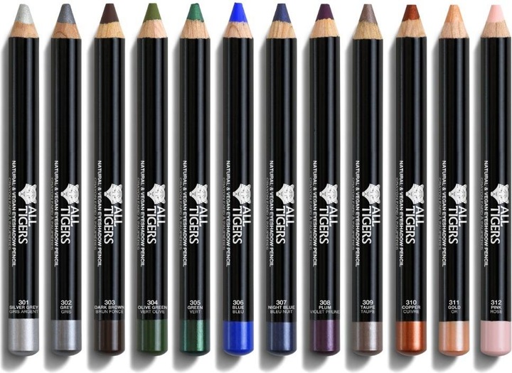Actual product image All Tigers Natural & Vegan Eye Shadow (Peach)
