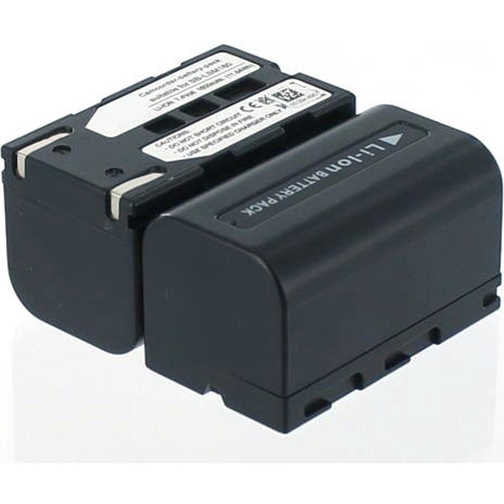 AGI 21373 Wiederaufladbare Batterie Lithium-Ion (Li-Ion) 1500 mAh 7,4 V (Akku), Kamera Stromversorgung, Schwarz
