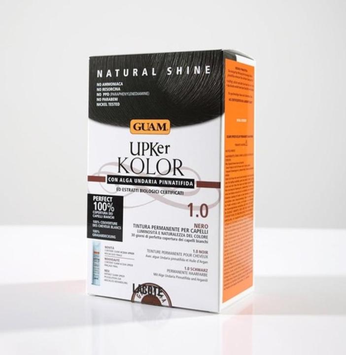 Produktbild Guam Natürliche permanente Haarfarbe mit Undaria-Alge und organischen Extrakten Ammoniakfreie Farbe