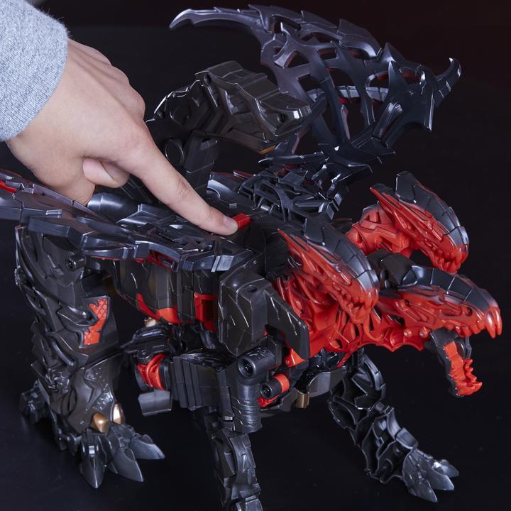 Actual product image Transformers Movie 5 Mega Turbo Changer Dragonstorm