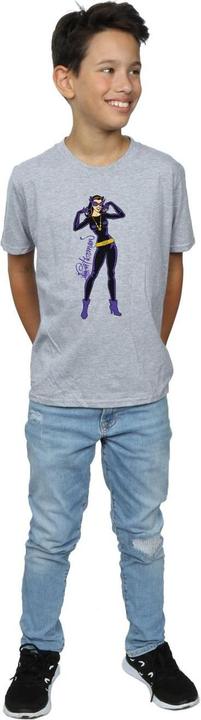 Produktbild Catwoman Happy Pose TShirt Jungen (128)