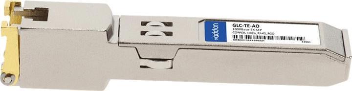 Actual product image AddOn Cisco GLC-TE Compatible SFP Transceiver