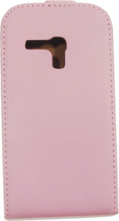 Produktbild OEM Slim Leather Flip Case Galaxy S3 mini pink (Samsung Galaxy S3 Mini)