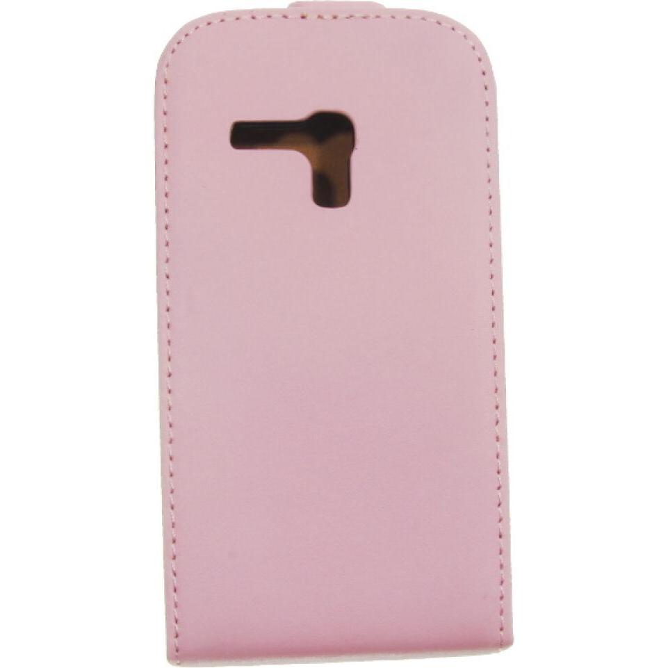Thumbnail - OEM Slim Leather Flip Case Galaxy S3 mini pink (Samsung Galaxy S3 Mini), Smartphone Hülle, Braun