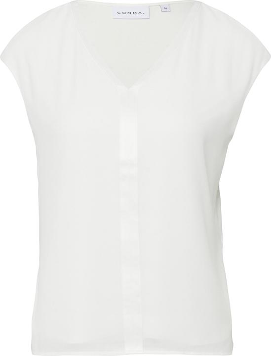 Immagine prodotto Comma T-Shirt Blusenshirt mit Satinkante (34)