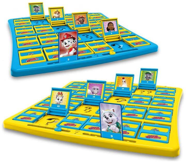 Actual product image No Name Guess who it is? PAW Patrol PAW PATROL Puzzle Game 04175 Winning Trains (Polish)