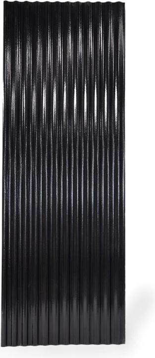 Faserplast Wellplatte GFK dunkelgrau 2500 x 900 x 0.6 mm