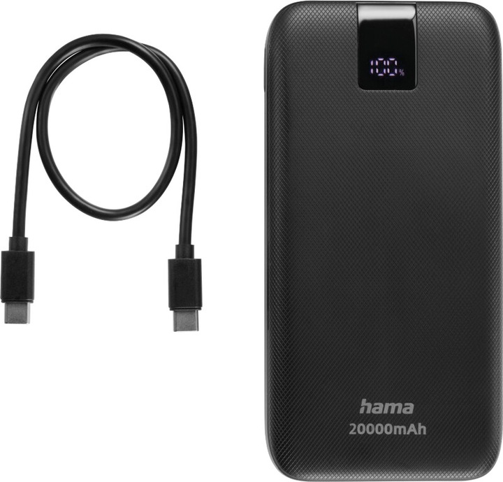 Produktbild Hama Power Pack PD 20 (20000 mAh, 20 W, 74 Wh)