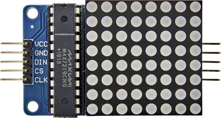 Actual product image Tru Components 8x8 Matrix Display Module MAX7219 (Display)
