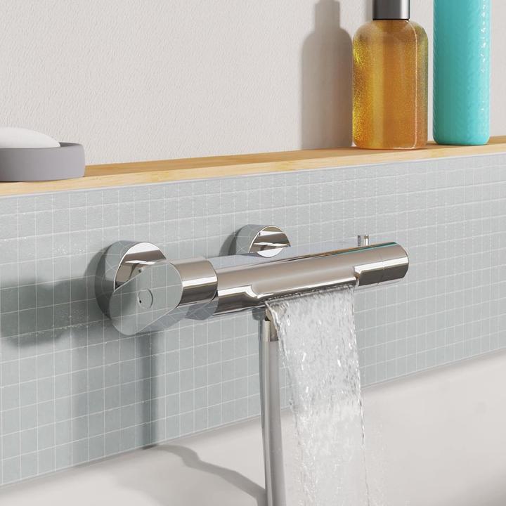 Produktbild Eisl Wannenarmatur Bad CARNEO Wannenfüllarmatur Chrom Schwallauslauf Wasserfall 1330090