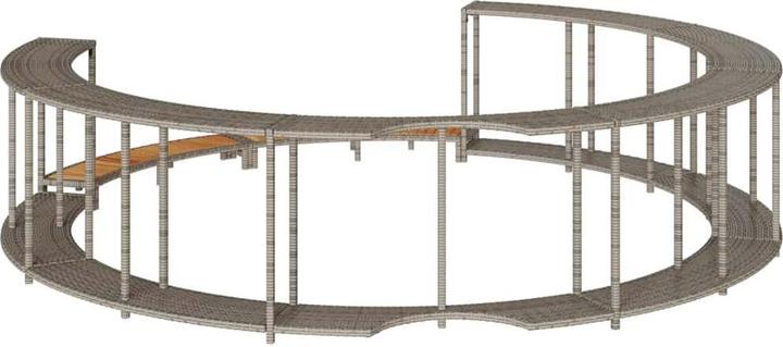 Actual product image vidaXL Whirlpool Umrandung