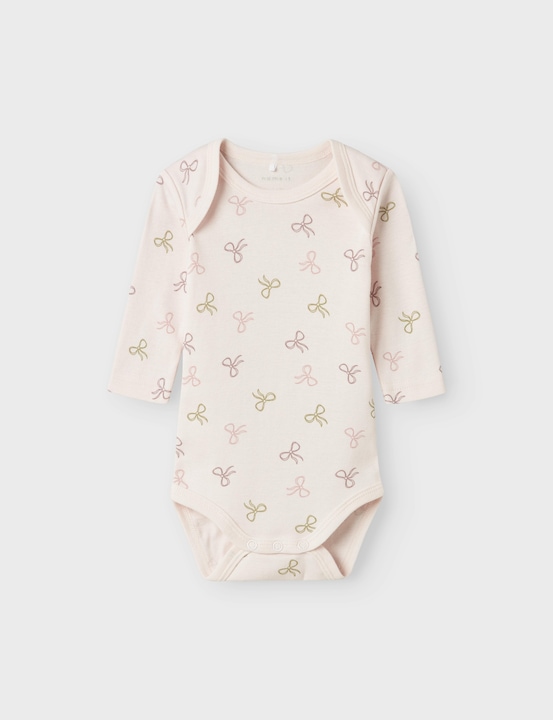 Image du produit Name it Nbfbody 3p Ls Barely Pink Bow Noos (62)