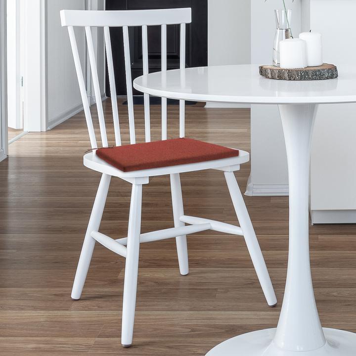 Produktbild Natura Punto Stuhlkissen Outdoor mit Bändchen, 2er Set (40 x 40 cm)