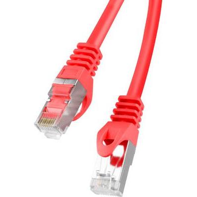 Lanberg Patchcord Kat.6 Ftp 1m Czerwony Fluke Passed (F/UTP, CAT6, 1 m), Netzwerkkabel