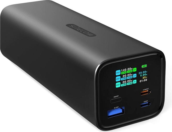 Produktbild Sitecom Powerbank per Erogazione di Energia (27000 mAh, 140 W, 99.90 Wh)