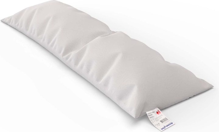 Immagine prodotto softsleep Cuscino per il sonno laterale in piuma e piumino (40 x 130 cm)