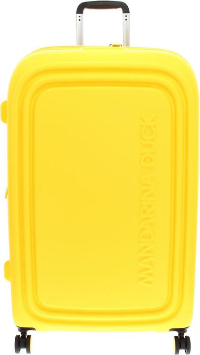 Produktbild Mandarina Duck Logoduck+ Trolley, Eend Gelb, Hartschale extra gross ausziehbar, Spinner, TSA-Schloss (115 l)