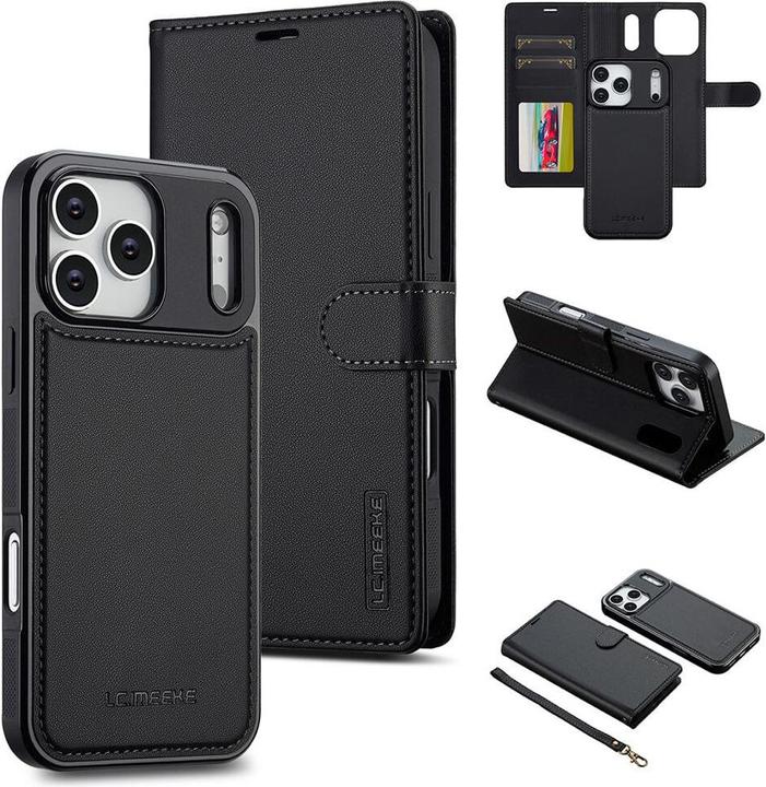 Produktbild LC.Imeeke Teilbare Brieftasche 2-in-1 Handyhülle (Apple iPhone 17 Pro)