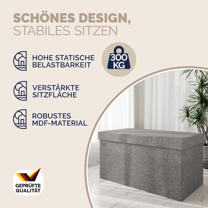 Produktbild Casaria Sitztruhe (80 cm)