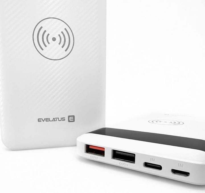 Actual product image Evelatus Power Bank Wireless EPB05 10000 mAh (10000 mAh)