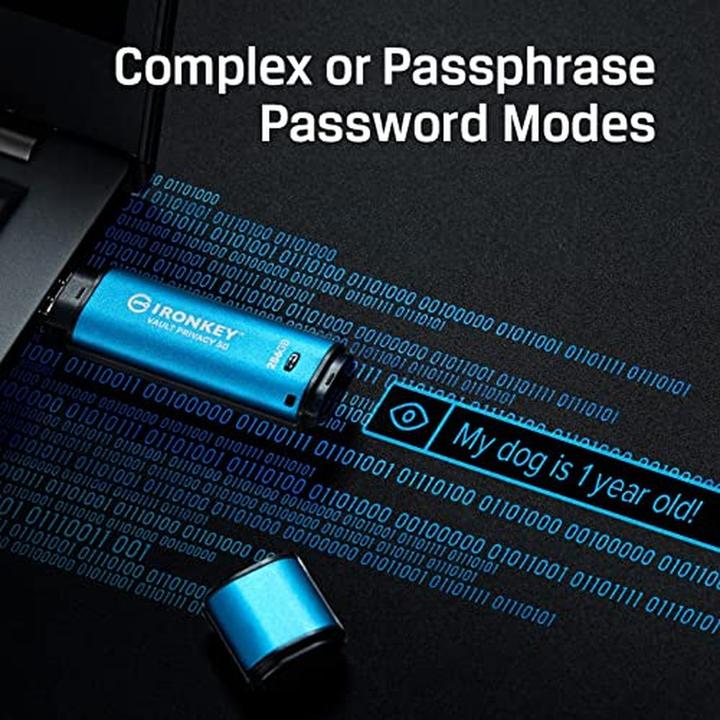 Actual product image Kingston IronKey Vault Privacy 50C (16 GB, USB-C)