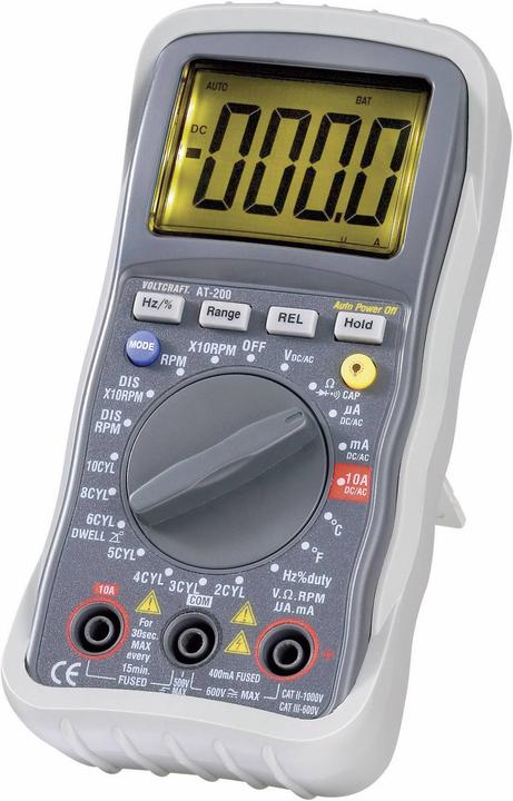 Produktbild Voltcraft Handmultimeter digital AT-200 (CAT III 600V)