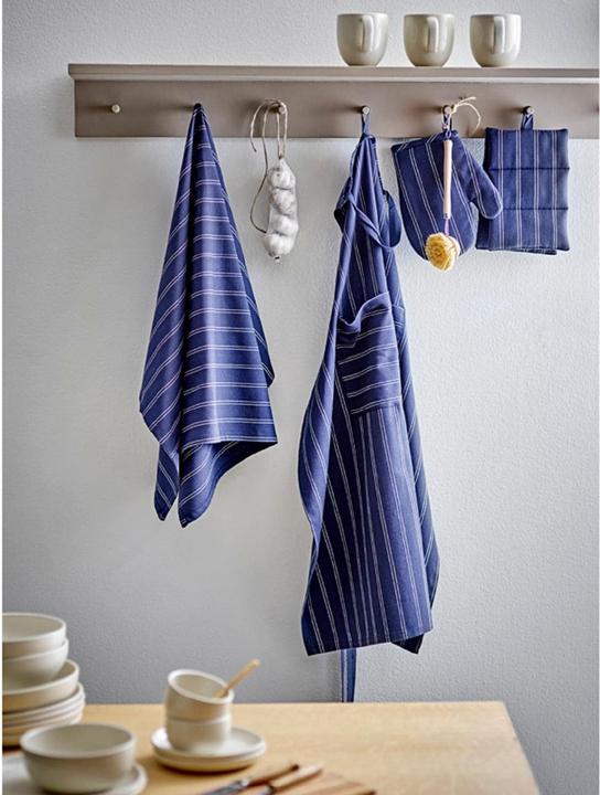 Image du produit Södahl Topflappen 15x23 Harmony 2 Stck. Navy blue, 35244 (Polyester recyclé, Coton)