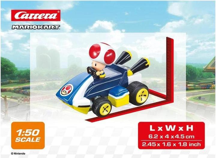 Produktbild Carrera Mario Kart Mini RC - Toad (Paperbox)