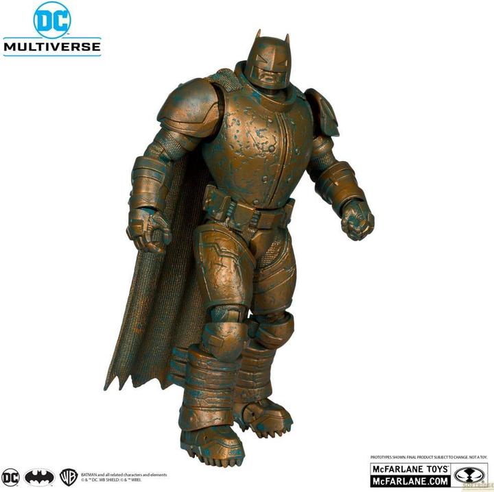 Actual product image McFarlane DC Multiverse Action Figure Armored Batman (Batman: The Dark Knight Returns) Patina Edition (Gold La