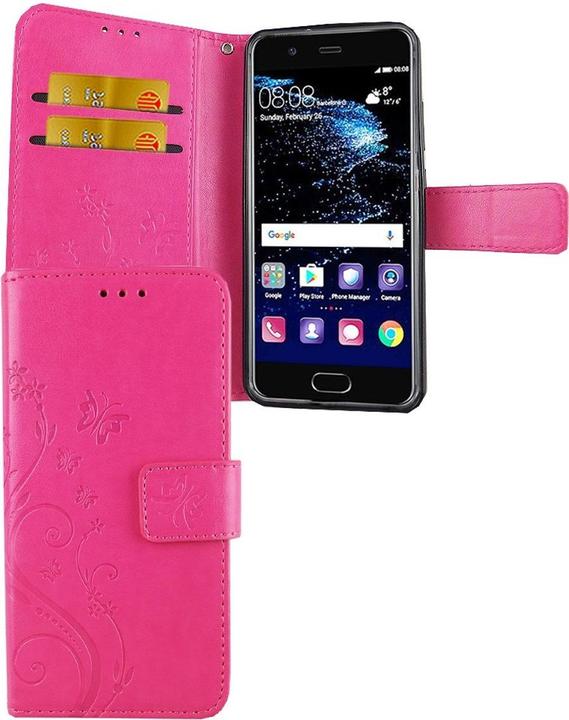 Produktbild König Design Hülle Handy Schutz für Huawei P10 Case Cover Tasche Wallet Etui Handyhülle Neu (Haier P10)
