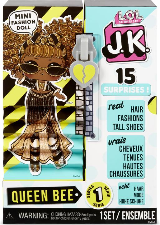 Actual product image MGA LOL JK Mini Fashion Doll QUEEN BEE