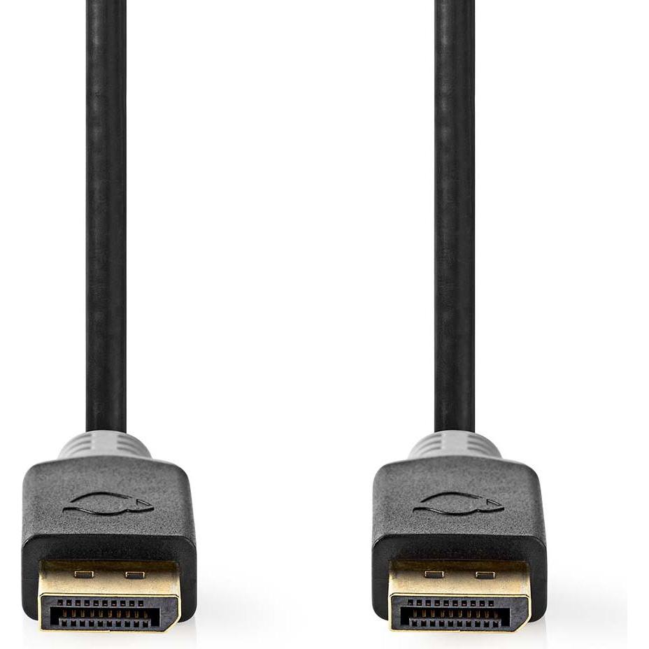 Thumbnail - Nedis Displayport-Kabel DisplayPort Stecker DisplayPort Stecker 8K@60Hz Vergoldet 2.00 m (2 m, DisplayPort), Video Kabel